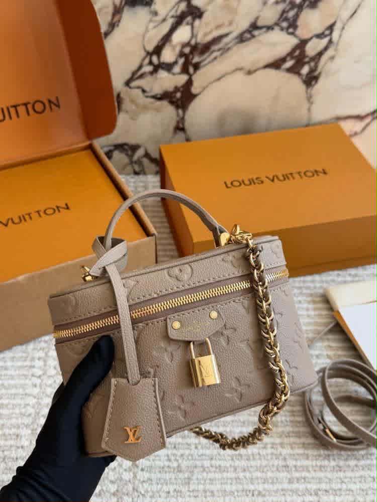 Louis Vuitton Vanity Brown PM Bag