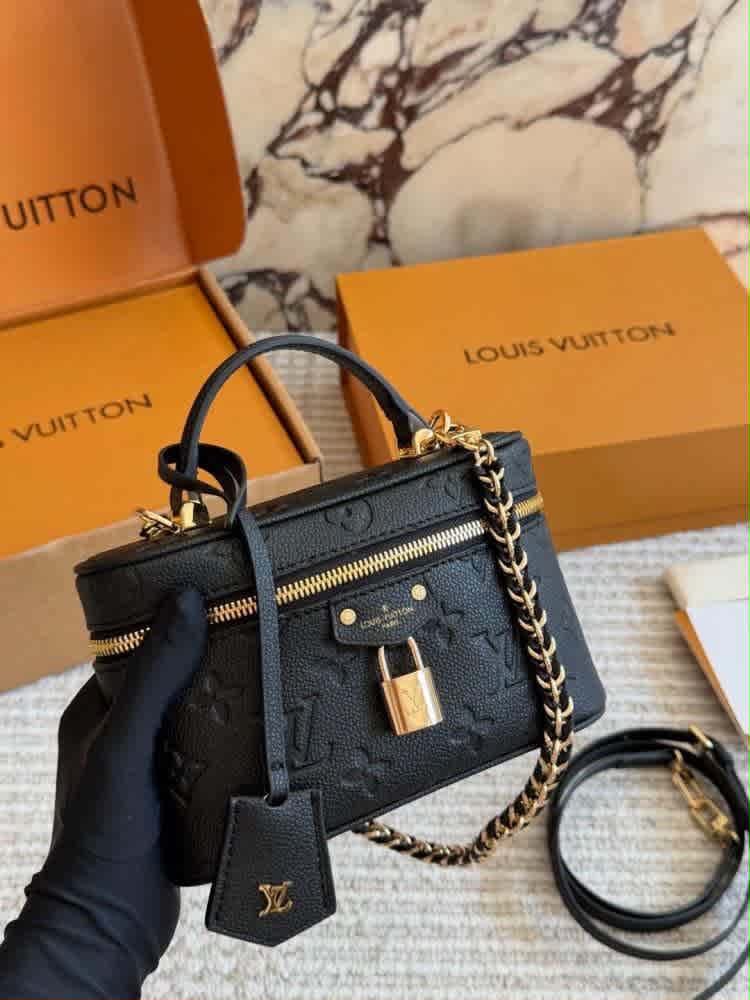 Louis Vuitton Vanity Black PM Bag