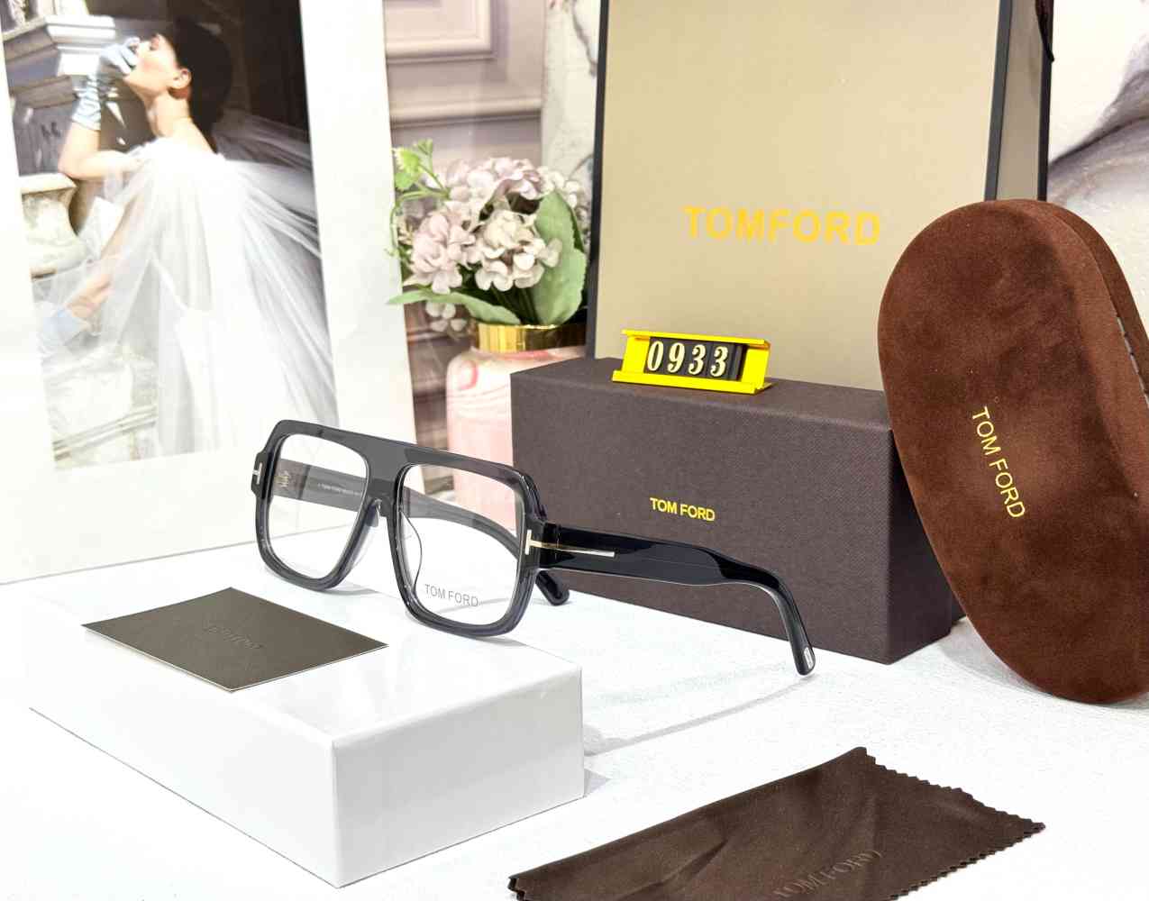 Tom Ford Black Premium Women's Sunglasses