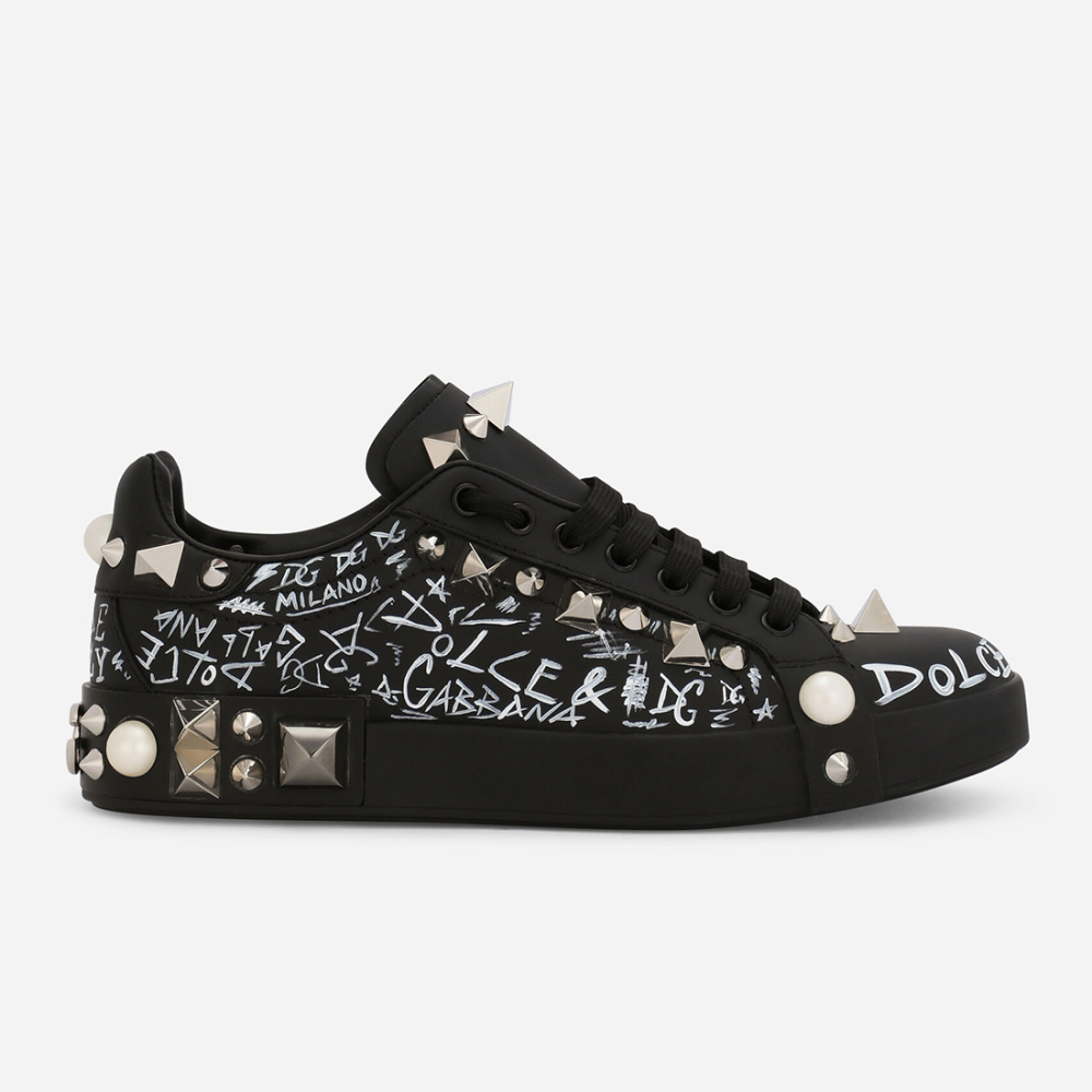 Dolce & Gabbana Black Premium Daymaster Sneaker
