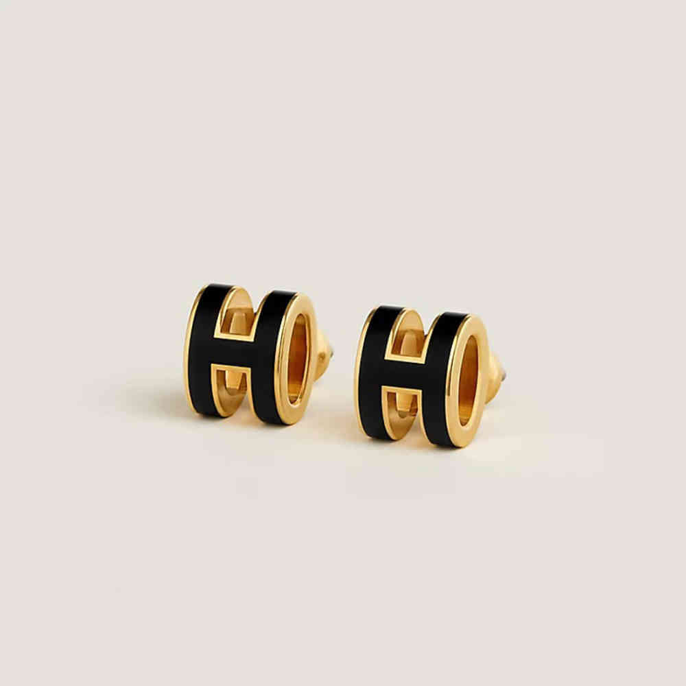 Hermès Mini Pop H Earrings