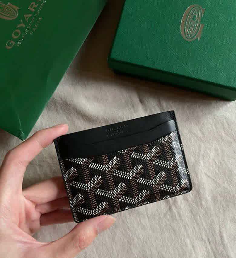 Goyard Black Premium Card Wallet