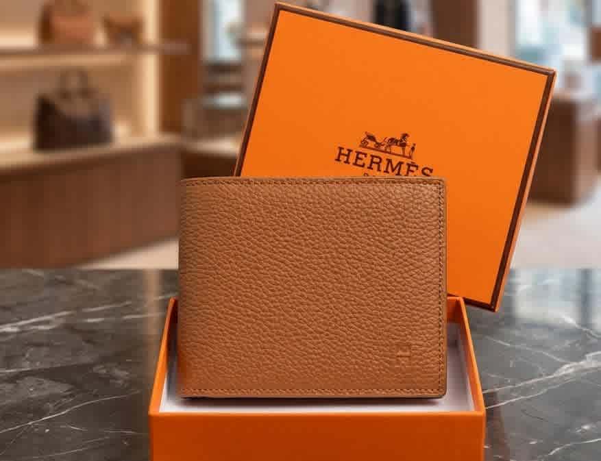 Hermes Brown Premium Quality wallet