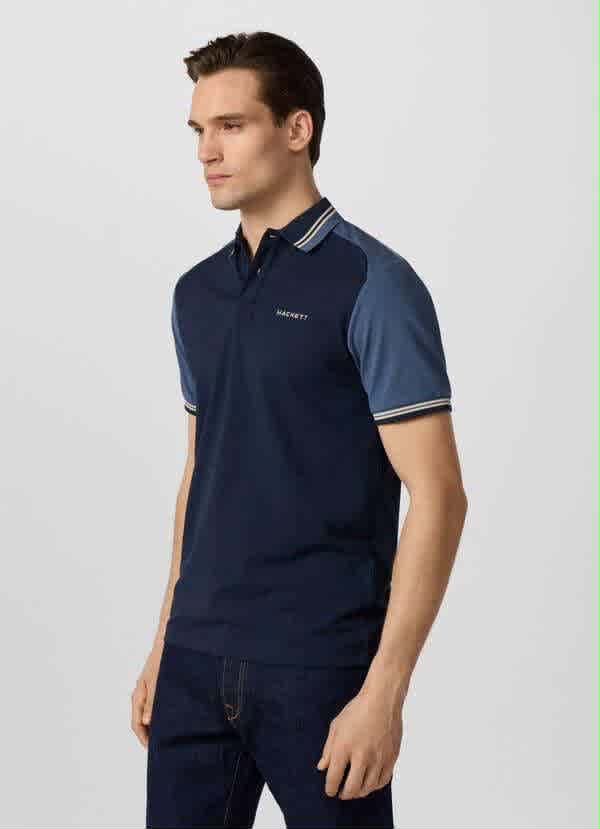 Hackett Blue Premium Quality Polo T-shirt