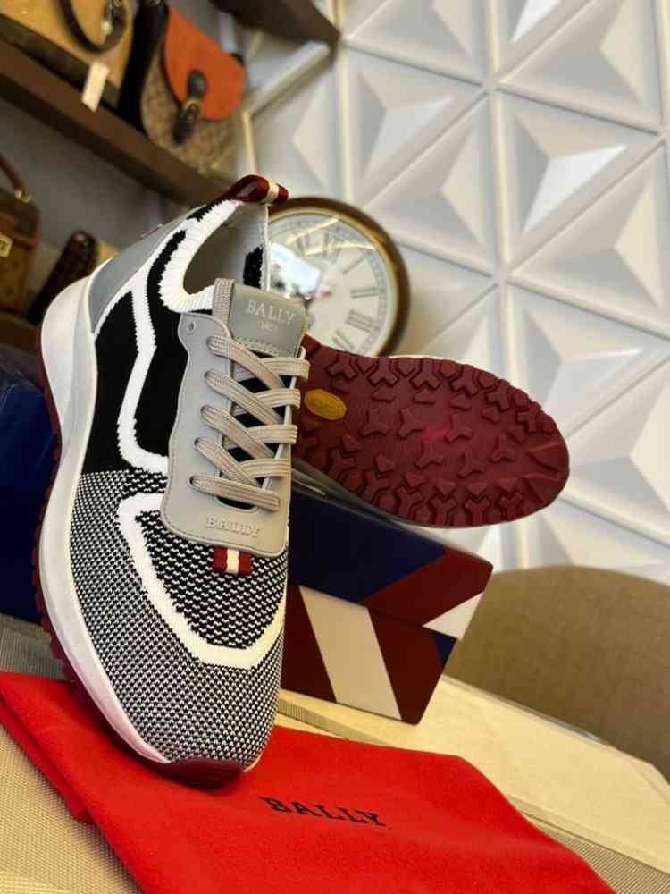 Bally White Premium Quality Sneakers
