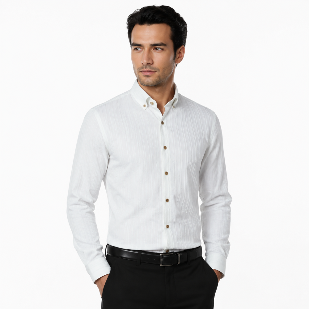Balenciaga White Premium Quality Designer Shirt