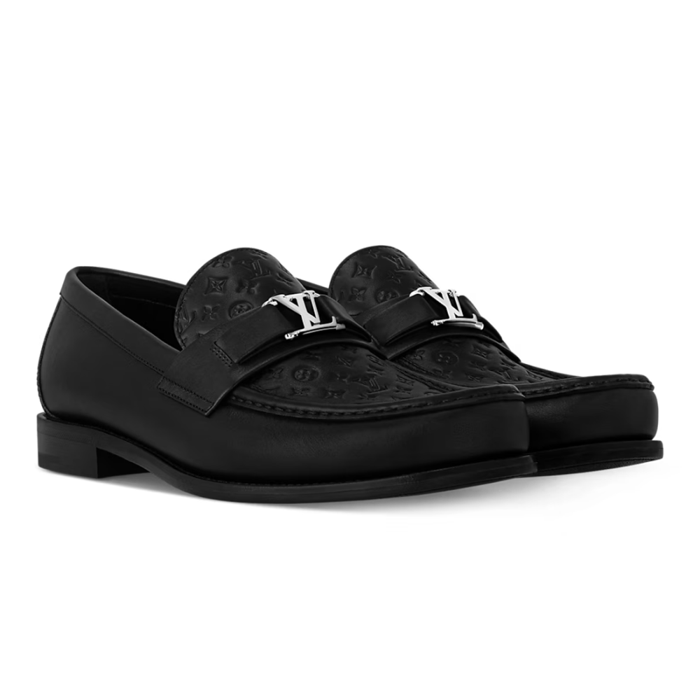 Louis Vuitton Black Premium Quality Loafer