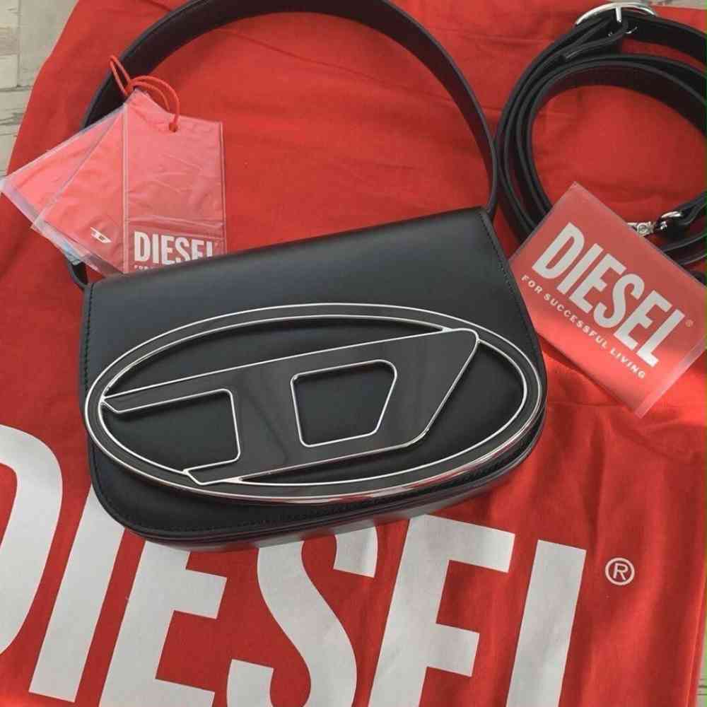 Diesel Play Black Shoulder Bag