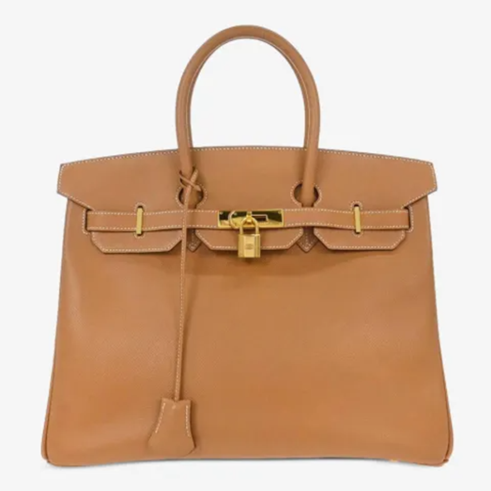 Brown Hermes Black Premium Quality Birkin Bag
