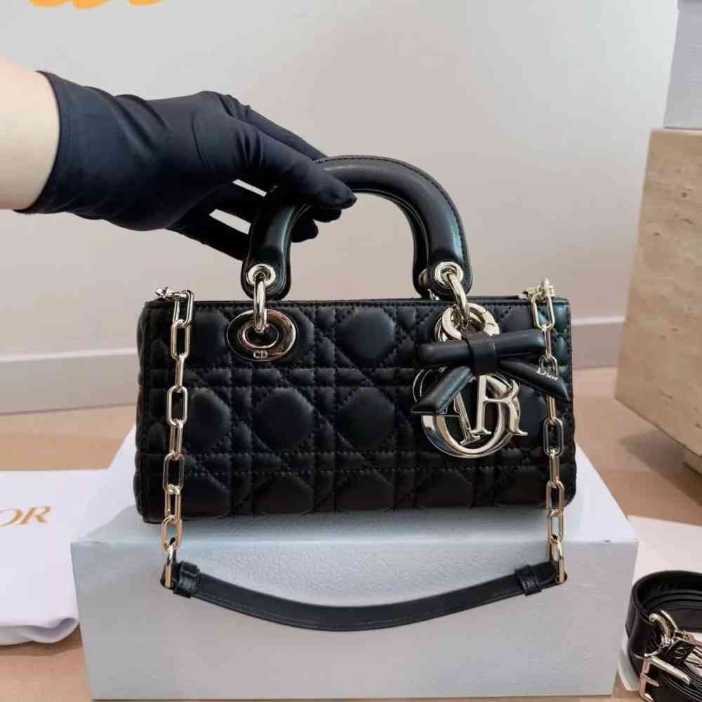 Dior Lady D Joy Black Handbag