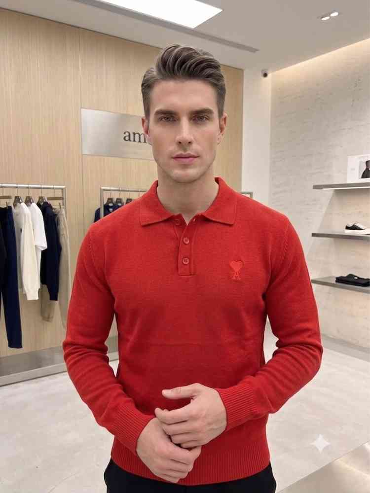 Ami Red Premium Quality T-shirt