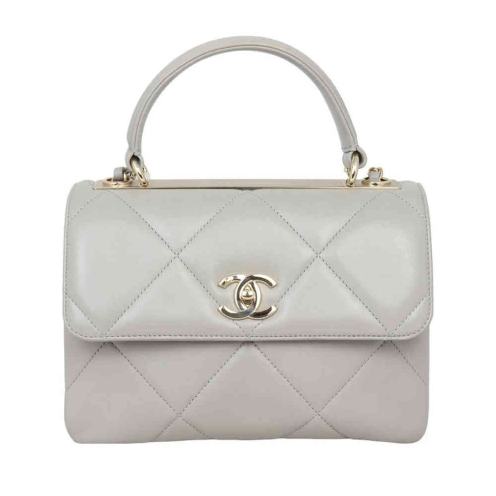 White Chanel New Trendy CC Top Black Sling Bag