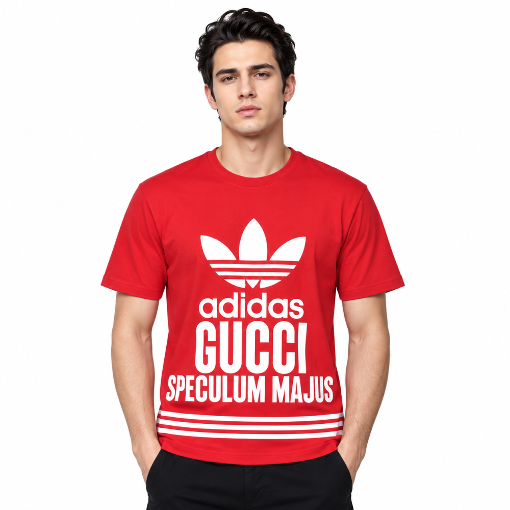 Gucci Red Premium Quality Tees