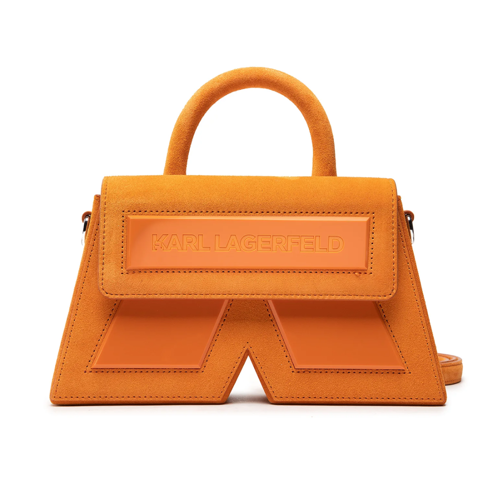 Orange Karl Lagerfeld Paris Simone Crossbody Sky Blue Shoulder Bag