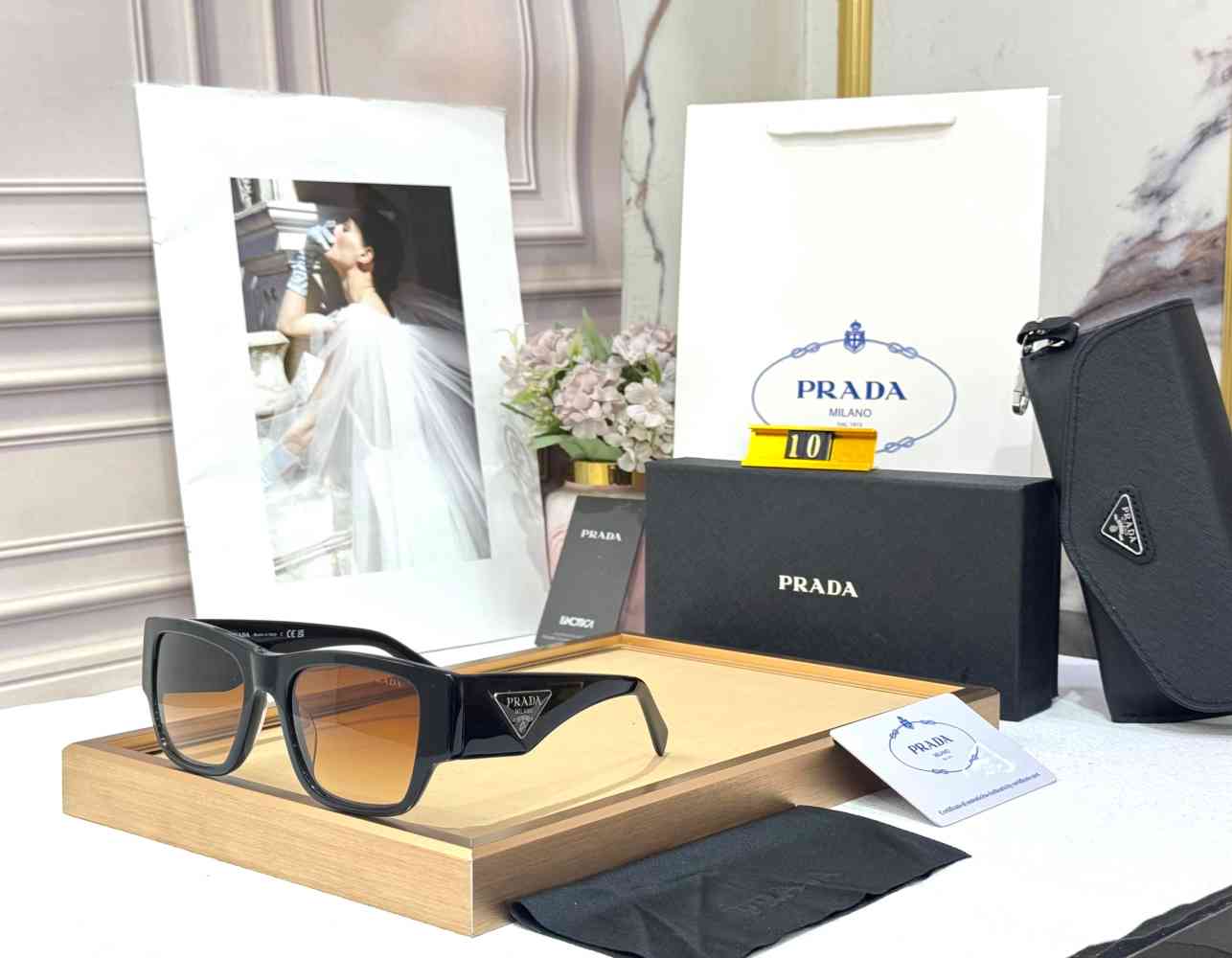 Prada Brown Luxury Premium Quality Sunglasses
