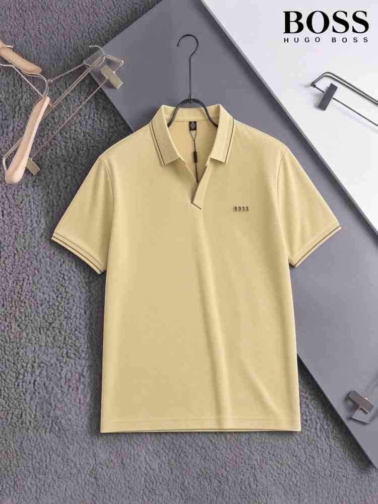 Brown Hugo Boss White Premium Quality Tees