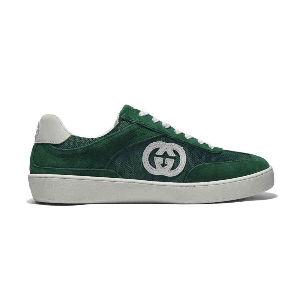 Gucci Green Premium Interlocking G Sneaker