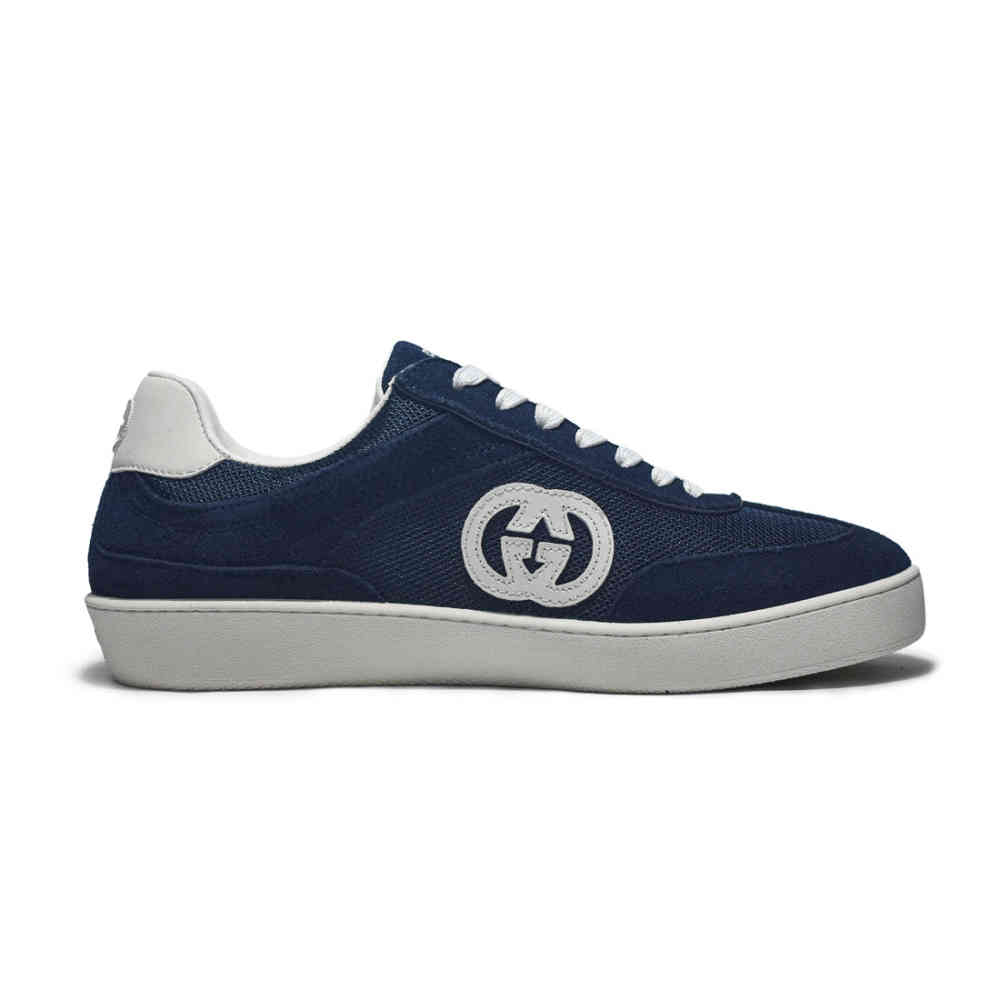 Blue Gucci Green Premium Interlocking G Sneaker