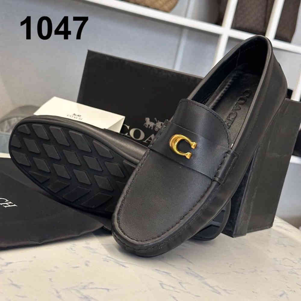 Coach Jolene Leather Loafers