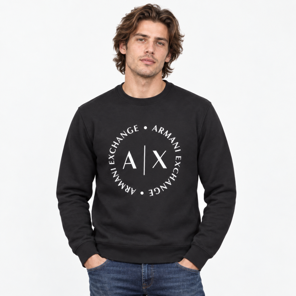 Armani Exchange Black Premium Quality Sweatshirt