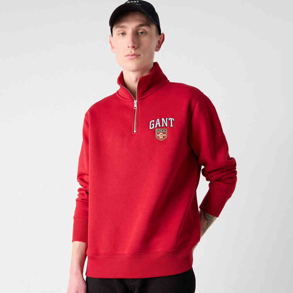 Red Gant Black Premium Quality Sherpa Sweatshirt