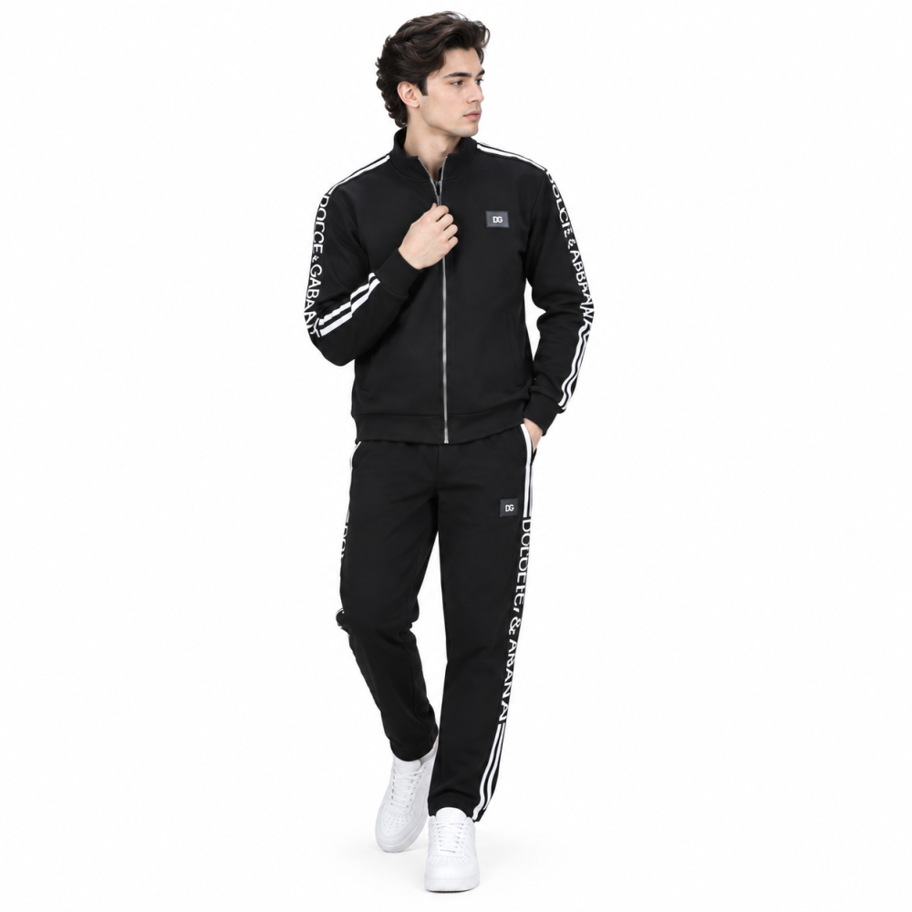 Dolce & Gabbana Black Premium Quality Tracksuit