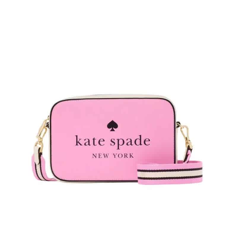 Pink Kate Spade New York Oh Snap Colorblock White Mini Camera Bag