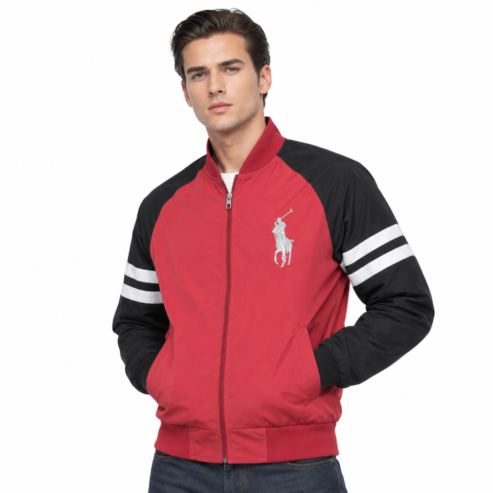 Red Ralph Lauren Blue Premium Quality Jacket