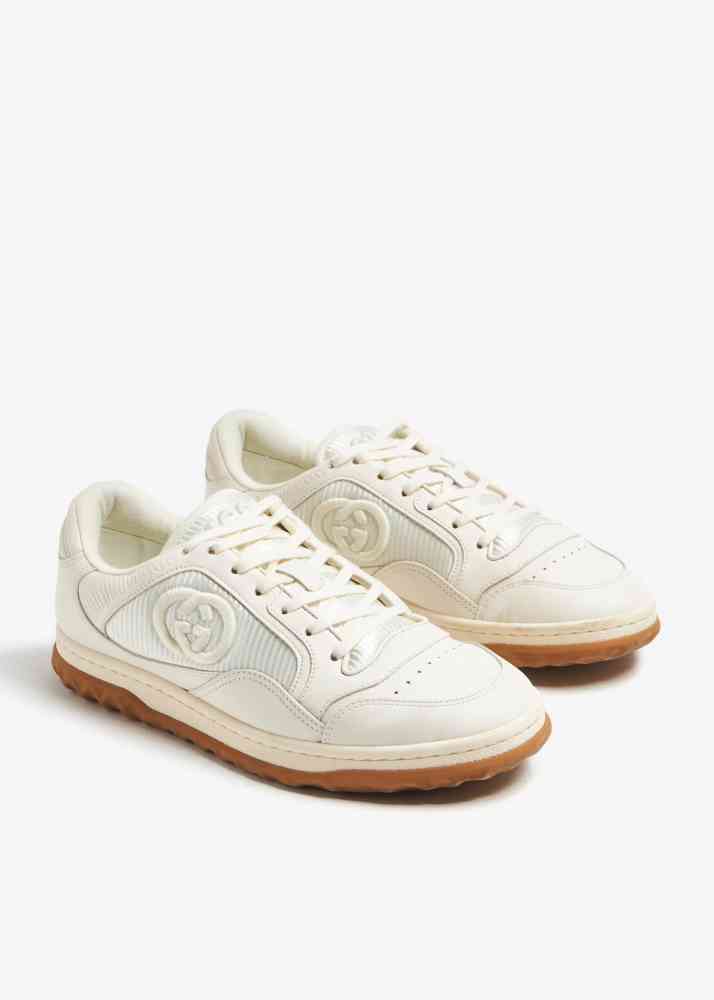 Gucci 'Off-White Gum' MAC80 Leather Sneakers
