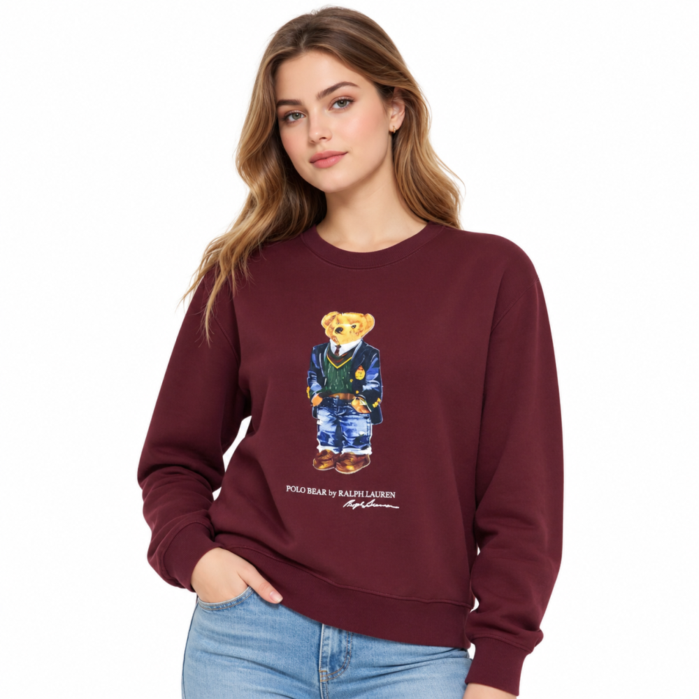Ralph Lauren Wine Premium Quality Sweatshirt