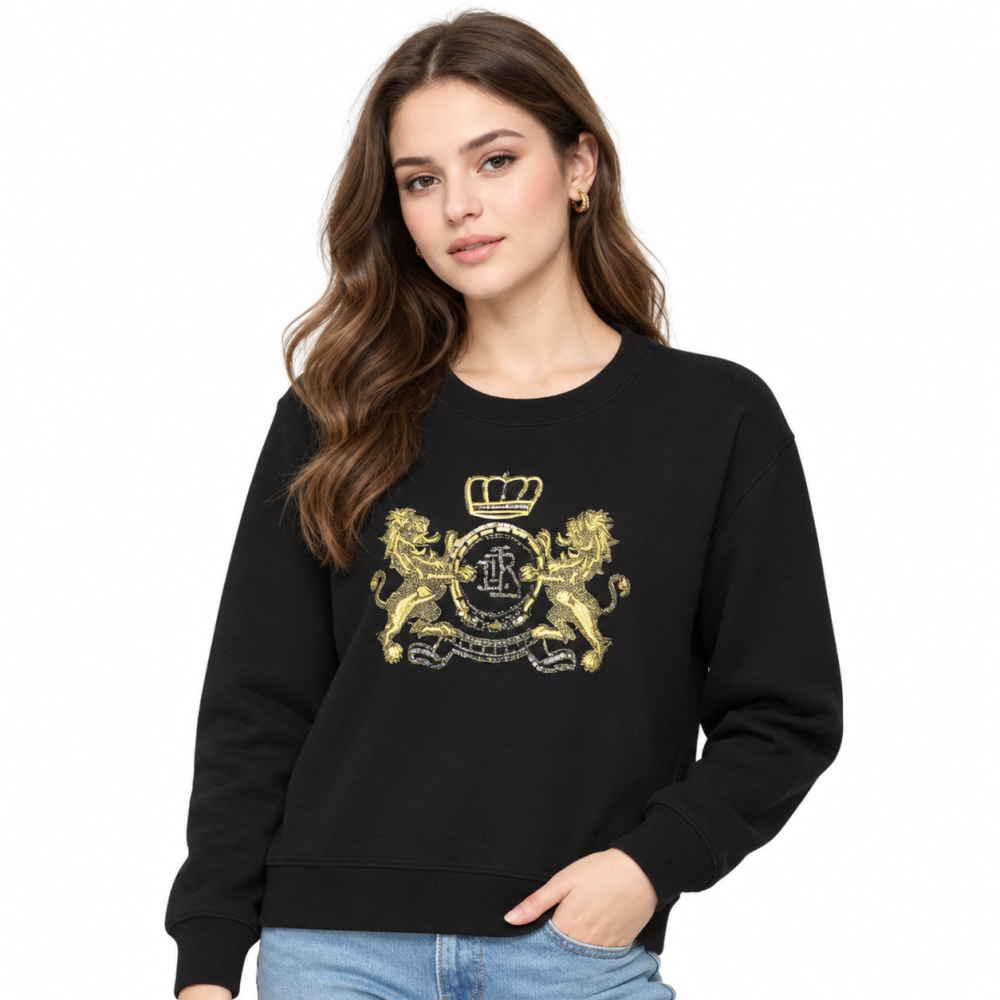 Ralph Lauren Black Premium Quality Cotton Sweatshirt