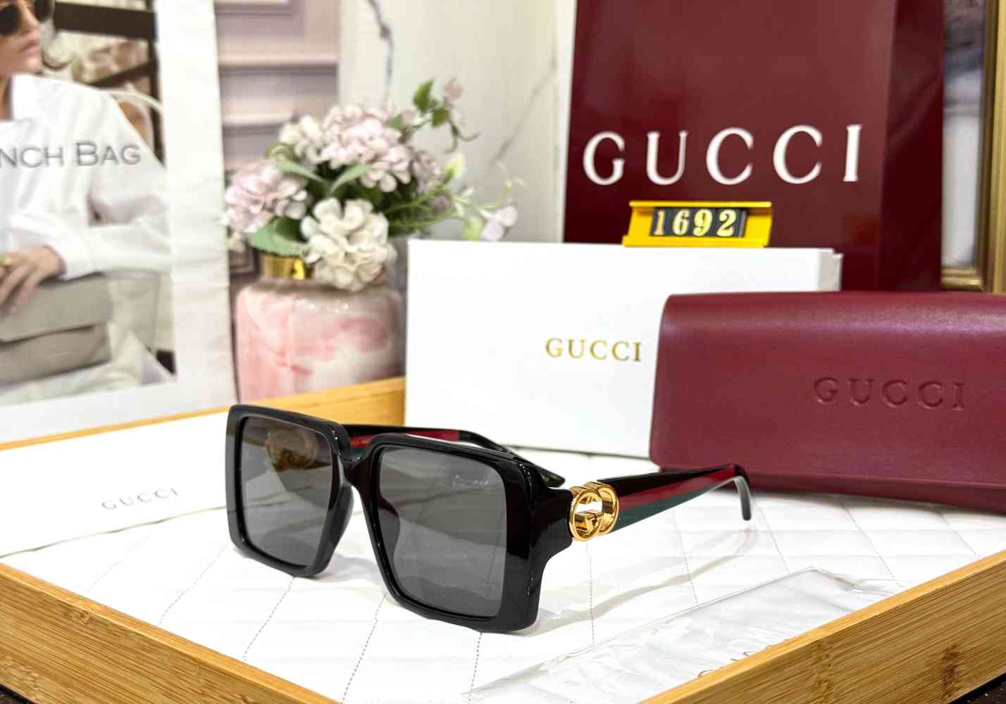 Gucci Black Luxury Sunglasses