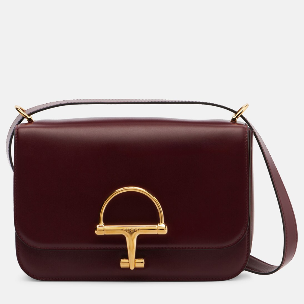 Red Gucci Siena Small Black Sling bag