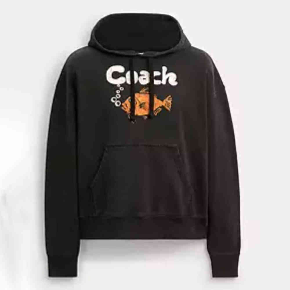 Coach Fish Graphic Hoodie