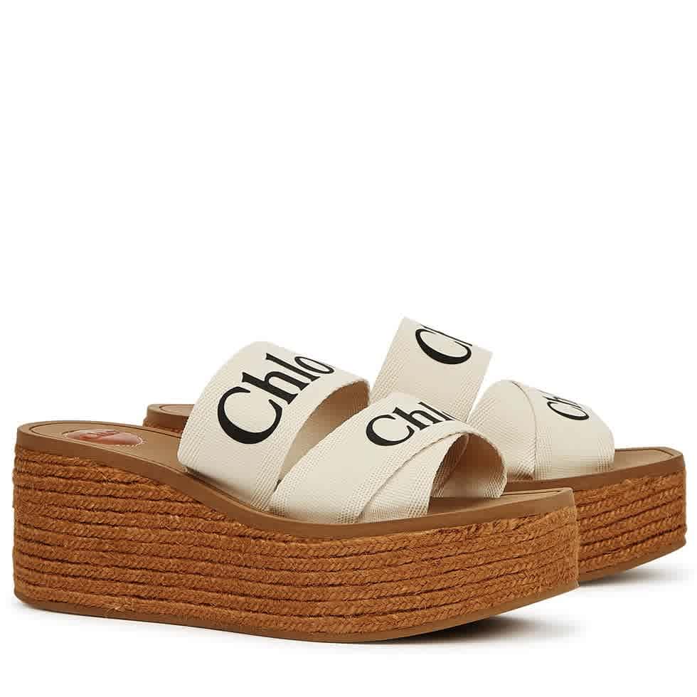 Chloe White Premium Quality Women's Flat Sandals