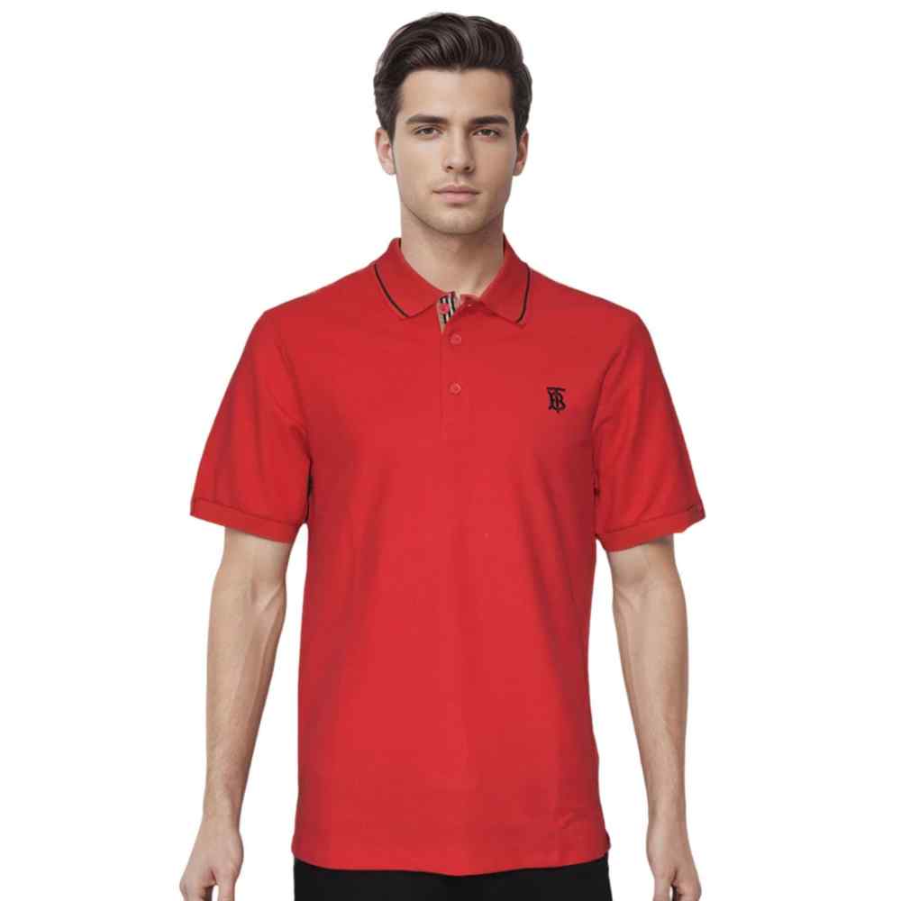 Burberry Icon Stripe Red Premium T-shirt