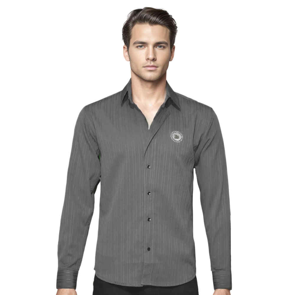 Dior Grey Premium Quality Long Sleeve Shirt