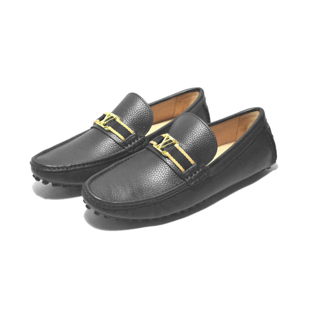 Louis Vuitton Black Premium Quality Loafer