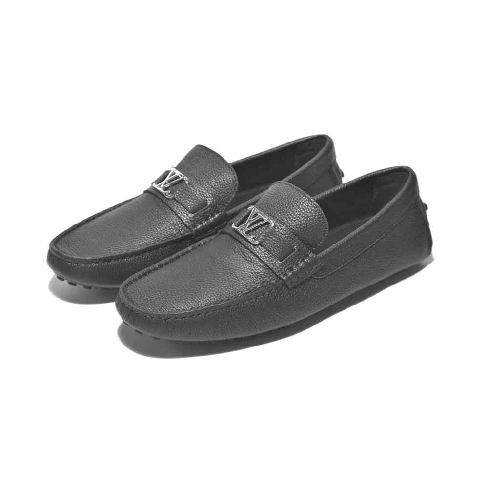 Louis Vuitton Black Premium Quality Loafers