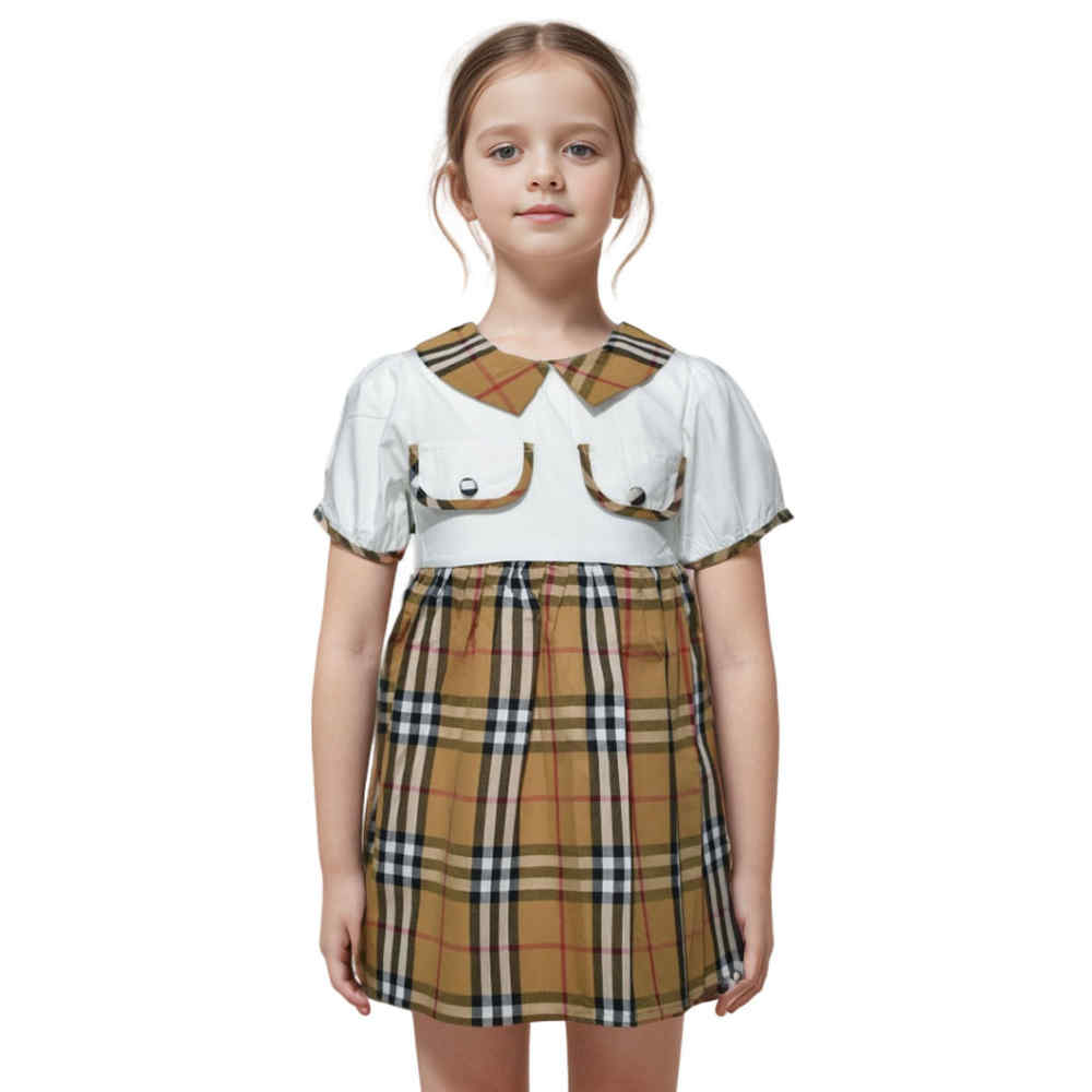 Burberry White Premium Quality Dress