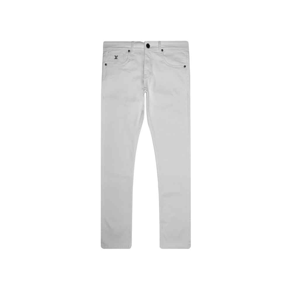 Louis Vuitton White Premium Quality Jeans