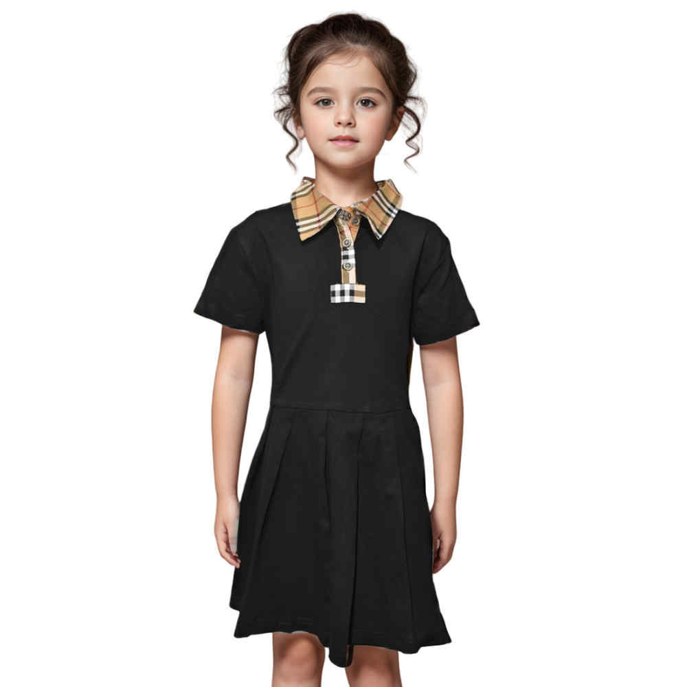 Burberry Black Premium Quality Girls Dress