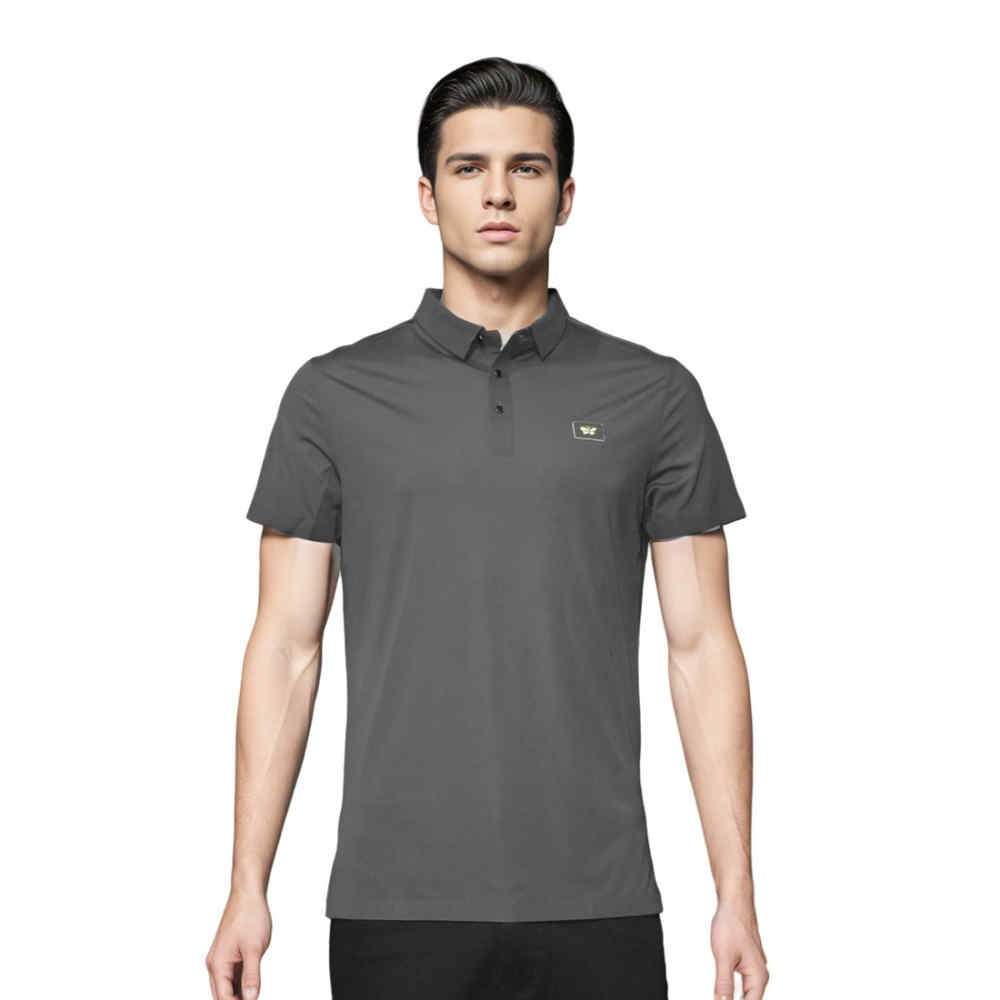 Bottega Veneta Grey Bee Emboided Premium T-shirt