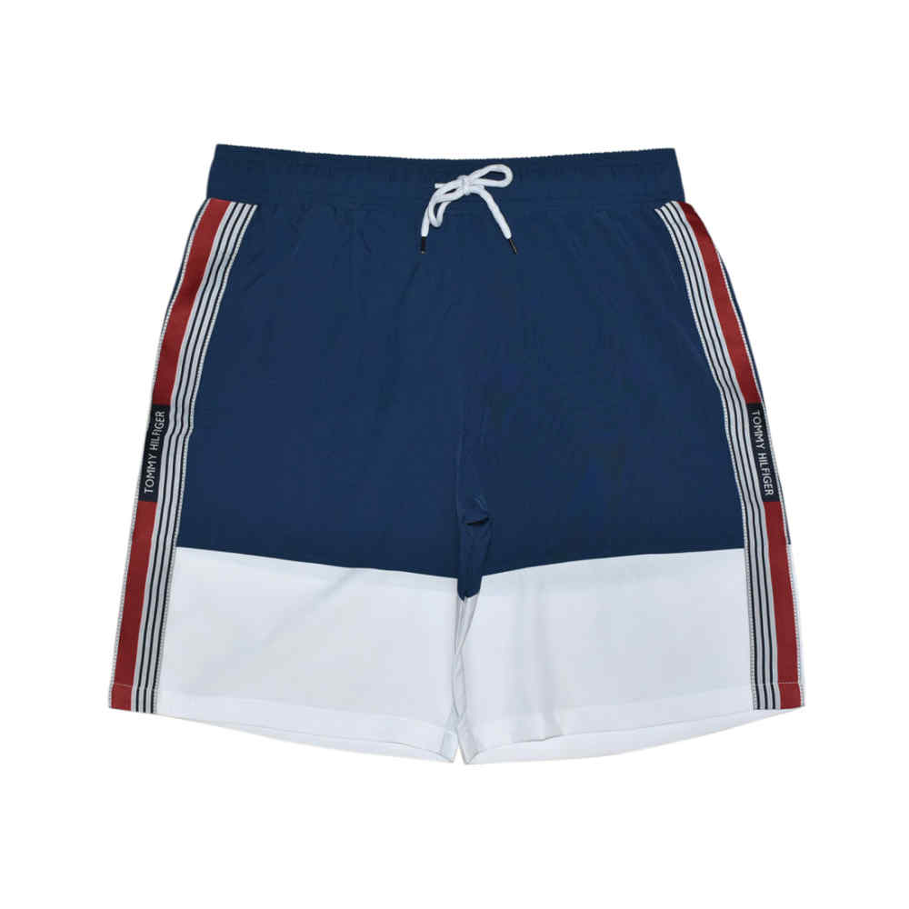 Tommy Blue & White Premium Quality Shorts