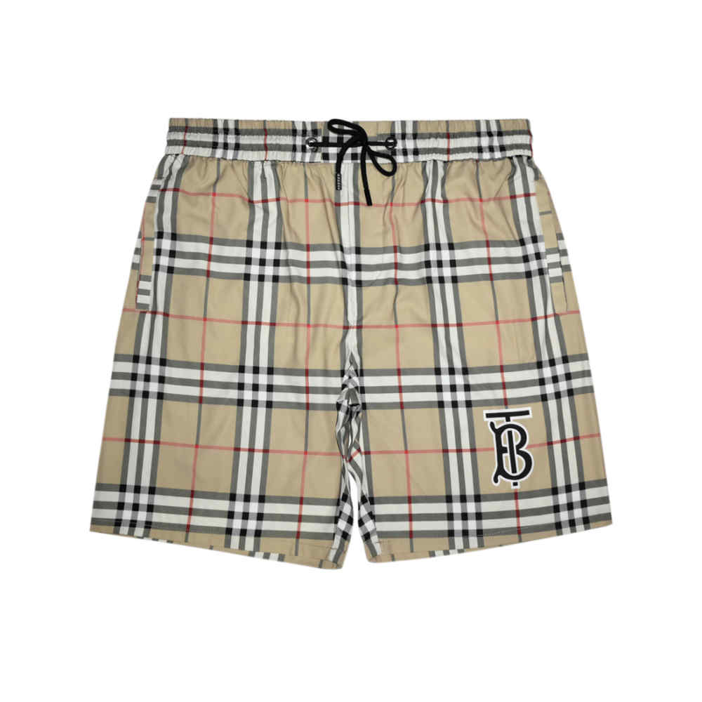 Burberry Brown Check Premium Quality Men's Shorts
