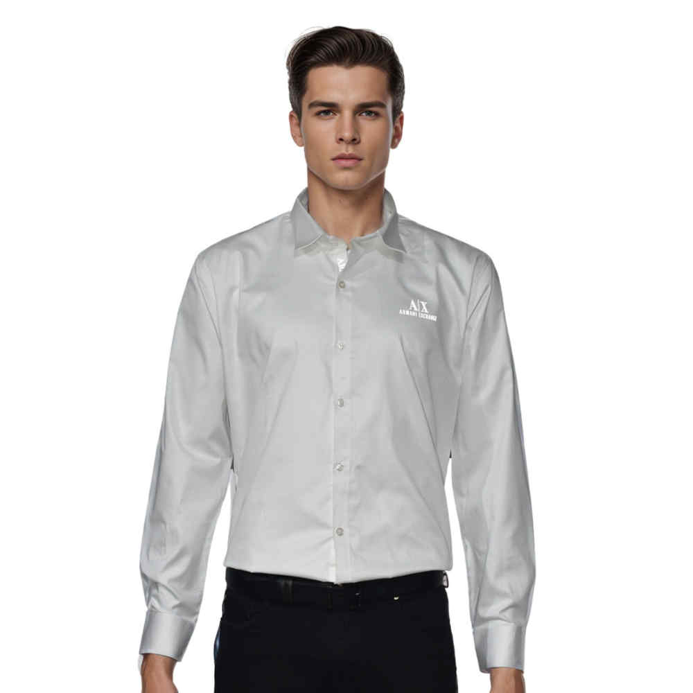 Armani Exchange White Premium Quality Shirt