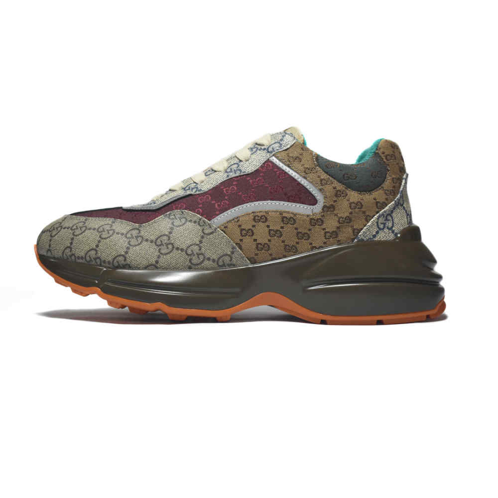 Gucci GG Rhyton Brown Sneakers