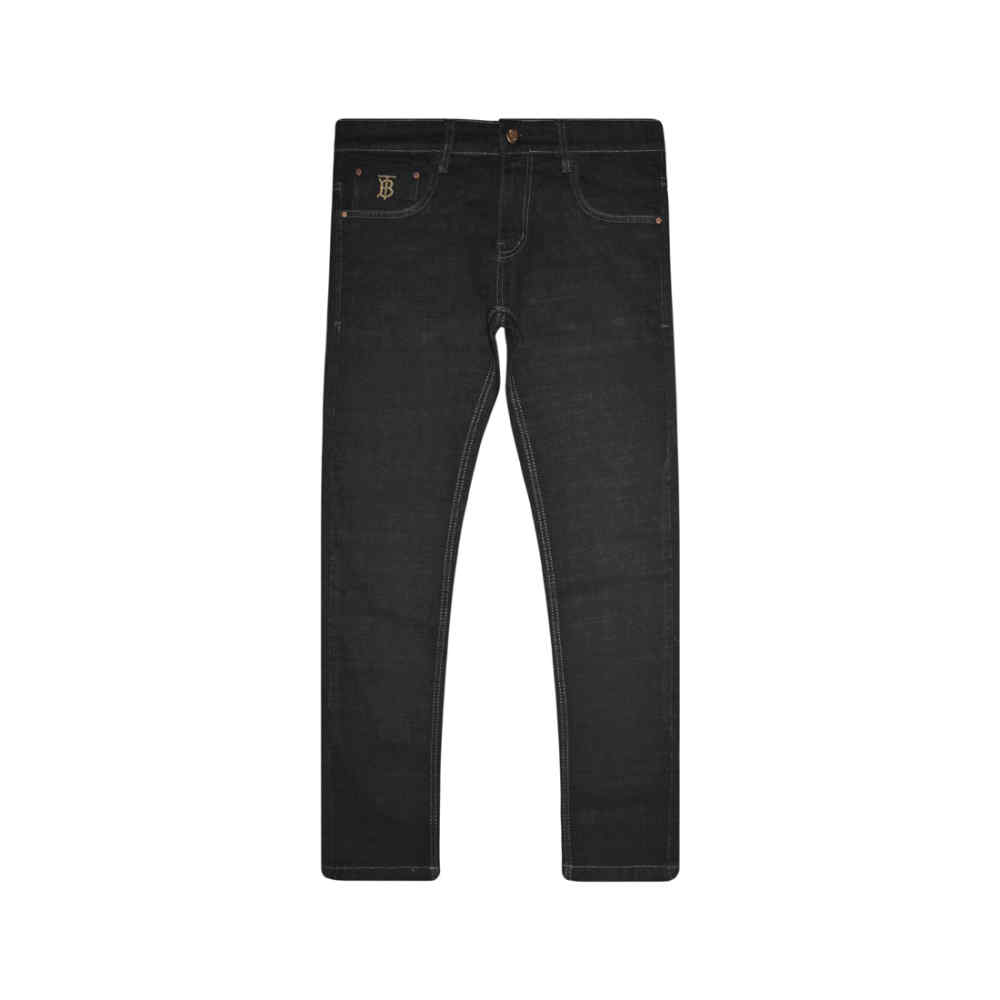 Burberry Black Premium Logo on Pocket Jeans