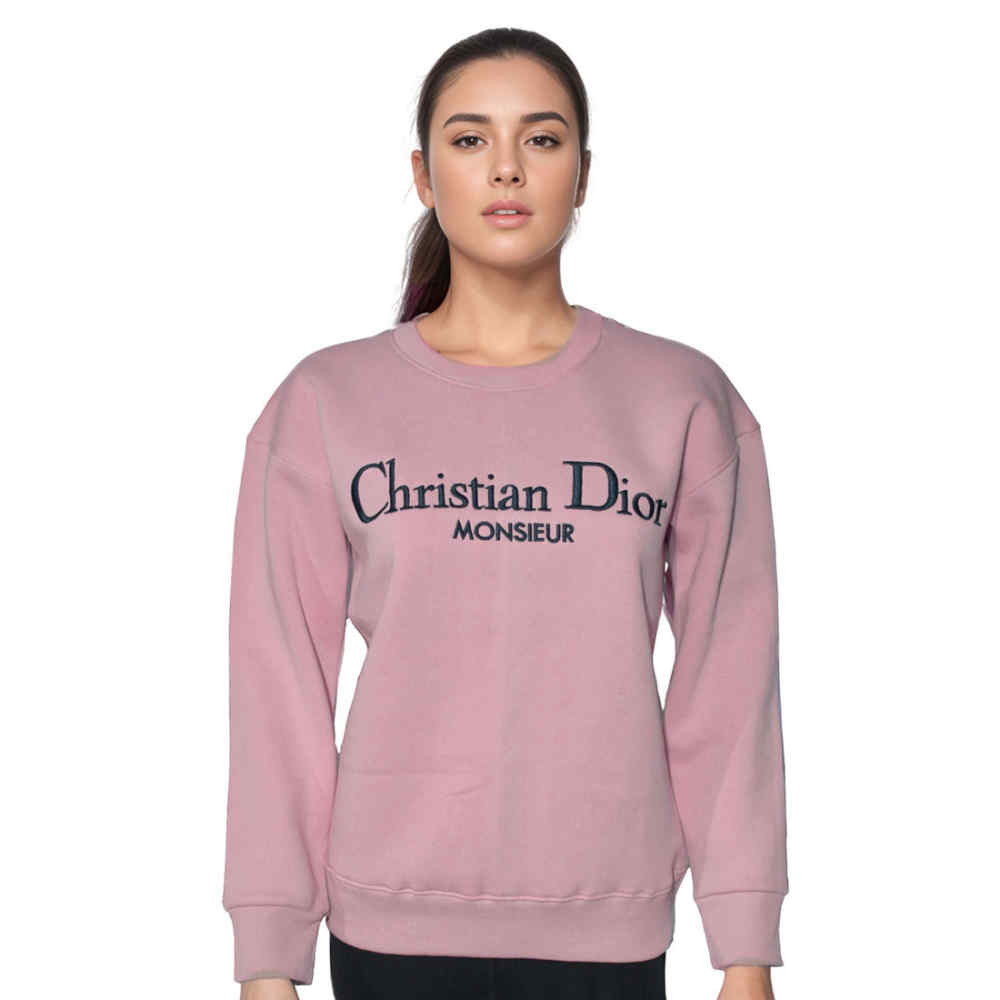 Dior Peach Premium Quality Sweatshirt