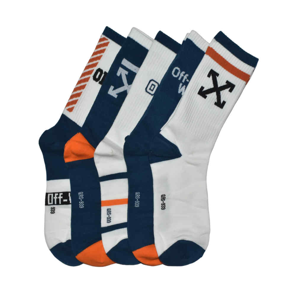 Off-White Premium Luxury Crew Socks